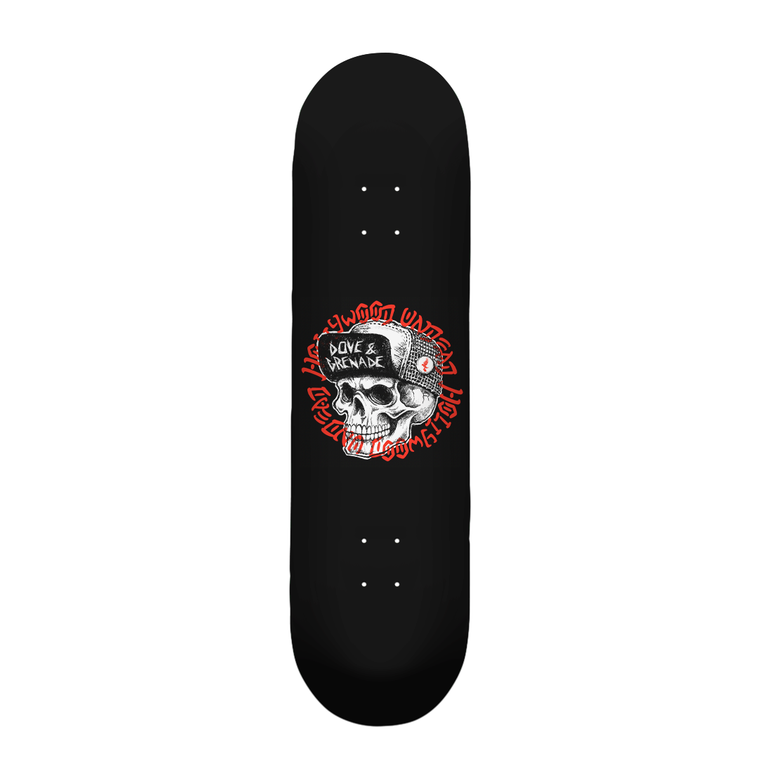 Hollywood Undead (Skull Head) Skate Deck